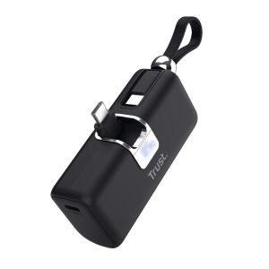 Външна батерия TRUST Pacto 5000 mAh Pocket Powerbank Black