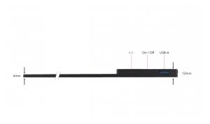 Монитор Verbatim PMT-15 4K Portable Touchscreen Monitor 15.6" 4K Ultra HD Metal Housing