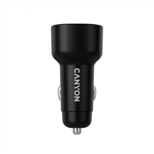 Зарядно за кола Canyon OnDrive 60W 2xUSB-C PD QC3.0 (CNE-CCABR3CC)