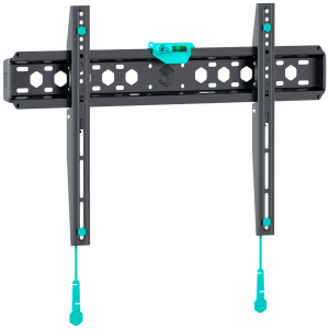 ONKRON Fixed TV Wall Mount for 43 to 85-inch Flat Panel TVs Digital Panels 68,2 kg, Black