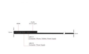Монитор Verbatim PMT-17-4K Portable Touchscreen Monitor 17.3" 4K Ultra HD Metal Housing