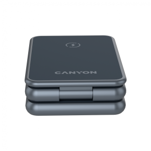Безжична зарядна станция Canyon OnCharge 3-в-1 15W сгъваема (CNS-WCS309M)