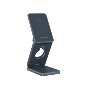 Безжична зарядна станция Canyon OnCharge 3-в-1 15W сгъваема (CNS-WCS309M)