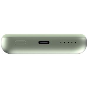 Външна батерия Verbatim MCP-10GN Power Pack 10000 mAh with UBS-C PD 20W / Magnetic Wireless Charging 15W Green