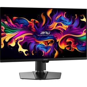 Монитор MSI MPG 271QR QD-OLED X50 Gaming Monitor, 26.5", 0.03ms, 500Hz, 2560x1440, G-SYNC, AMD FreeSync Premium Pro, AI Vision, Console Mode, ClearMR 21000, HDR True Black 500, Type-C(98W PD), DP(2.1a), 2xHDMI(2.1), USB Hub, Pivot, Heigh Adj., VESA, Black