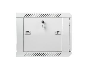 Комуникационен шкаф Lanberg rack cabinet 19" wall-mount 6U / 600x450 for self-assembly (flat pack), grey