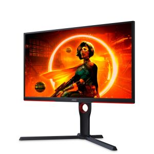 Монитор AOC 25G3ZM/BK, 24.5" VA WLED, 1920x1080@240Hz, 1ms GtG, 0.5ms MPRT, 300cd m/2, 3000:1, 80M:1 DCR, AdaptiveSync, FlickerFree, Low Blue Light, Tilt, Height Adjust, Pivot, Swivel, 2xHDMI, DP, USB hub