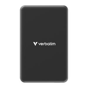 Външна батерия Verbatim Charge 'n' Go Essentials Power Bank Magnetic Wireless 5000mAh Black