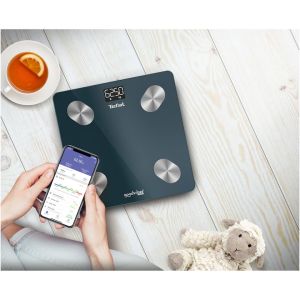Смарт кантар Tefal Goodvibes Life+ 180 kg 100 g Bluetooth (BM9620S1)