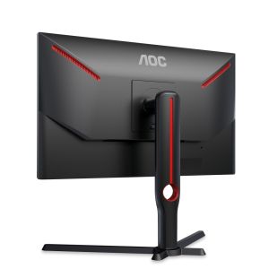 Монитор AOC 25G3ZM/BK, 24.5" VA WLED, 1920x1080@240Hz, 1ms GtG, 0.5ms MPRT, 300cd m/2, 3000:1, 80M:1 DCR, AdaptiveSync, FlickerFree, Low Blue Light, Tilt, Height Adjust, Pivot, Swivel, 2xHDMI, DP, USB hub