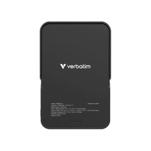 Външна батерия Verbatim Charge 'n' Go Power Bank with Stand Magnetic Wireless 10000mAh Black