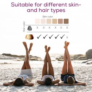 Фотоепилатор Beurer IPL 8800 Velvet Skin Pro Hair-remover, battery powered, Auto flash, 4.5 cm2, 1 attachment 2 cm2, 600 000 pulses, safe skin sensor, UV filter, 6 energy levels, black