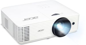 Мултимедиен проектор Acer Projector H5386BDi, DLP, WXGA (1280x720), 5000 ANSI Lumens, 20 000:1, 1.1x, 3D ready, 24/7 opertion, HDMI 1.4, VGA, DC Out(5V/1.5A, USB Type A), RS-232, RCA, Audio in/out, Wireless dongle included,Bluelight Shield, Speaker 3W, Ba