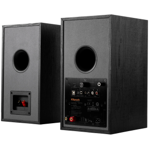 Klipsch Reference R-51PM Powered Bookshelf Speakers, Black, Pair