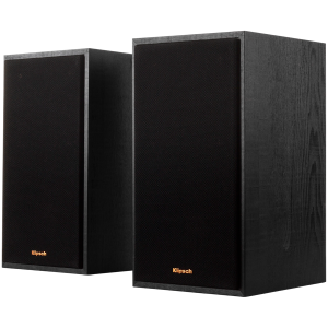 Klipsch Reference R-51PM Powered Bookshelf Speakers, Black, Pair