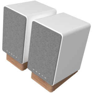 Onkyo Creator Series GX-30ARC Powered Speakers, White, pair