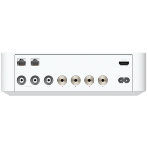 Ubiquiti UPL-Amp-W-EU Premium speaker amplifier designed for high-fidelity multi-zone audio streaming and immersive spatial sound experiences, 130 watts per channel at 8 ohms, 2x speaker terminal outputs with (2) custom-designed banana plugs include