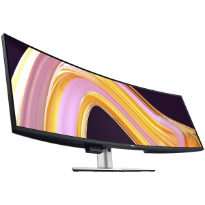 Dell U4924DW Monitor LED UltraSharp 49 Curved, 49", 5K Dual QHD (5120x1440) 60Hz, 32:9, Anti-glare, 3H Hard Coating, ComfortView, IPS Black, 350 cd/m2, 2000:1, 178/178, 5ms/8ms, 2xHDMI, DP, USB-C 3.2 Gen 2, Audio line-out, Height, Swivel, Tilt, 3Y