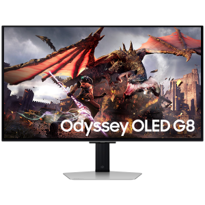 Геймърски монитор Samsung Odyssey OLED G8 32" 4K UHD OLED 240Hz (LS32DG802SUXDU)