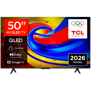 TCL 50P7L 50'' 4K HDR Dolby Vision, HDR10+ Built-in 2.4/5GHz Wi-Fi, MIMO DVB-C Pan EU