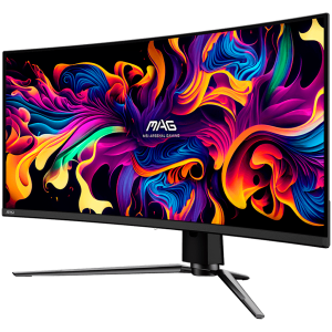 Геймърски монитор MSI MAG 34" UWQHD QD-OLED 175Hz (9S6-3DD04T-001)