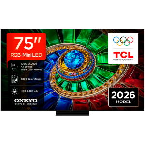TCL 75RM7L 75'' Commercial Display 16/7 Operation Built-in 2.4/5GHz Wi-Fi, MIMO DVB-C Pan EU