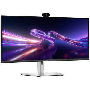Monitor DELL P3426WEV Curved 34", 3440x1440 WQHD, IPS Antiglare, 21:9, 1500:1, 350 cd/m2, 8ms/5ms, 178/178, DP, HDMI, 2xUSB-C (DP/PD), USB-B, 2xUSB 3.2, RJ-45, Camera, Tilt, Swivel, Slant, Height Adjust, 3Y