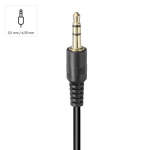 HAMA Стерео слушалки "Shell II", Over-Ear, 2m, черни