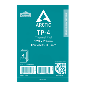 Термопроводящ пад ARCTIC TP-4 - 120x20x0.5 mm 4-Pack