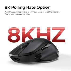 Безжична мишка Keychron M7-A23 8000Hz - Black