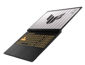 Лаптоп Asus TUF F16 FX608JMI-TU270,Intel i7 14650HX 2.2 GHz (30MB Cache, up to 5.2 GHz,  16.0 WUXGA(WU) 1920X1200 16:10 Bend+300nits AG,144 Hz,16GB DDR5 5600 so-dim ,512GB PCIe 4.0,RTX5060 8GB GDDR7, Wi-Fi 6e,Backlit Kbd 1-Zone RGB, no OS, Jaeger Gray