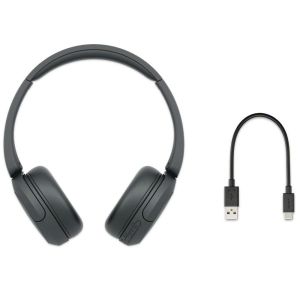 Безжични слушалки Sony на ушите Bluetooth 5.2 микрофон (WHCH520B.CE7)