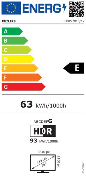 Телевизор Philips 55PUS7810/12, 55" 4K UHD QLED, 3840x2160p, 60Hz, DVB-T/T2/T2-HD/C/S/S2, 60Hz, Pixel Precise UHD, HDR+, 90% DCI, Titan OS, Dolby Atmos & DTS:X, 3*HDMI, 2*USB, VRR, 802.11ac, BT 5.2, Philips EasyLink 2.0, 20W RMS, Black