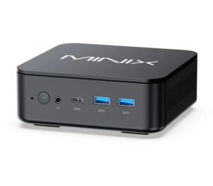 Настолен компютър MiniX NGC NR660LP AMD Ryzen 5 6600H, 16GB DDR5, 512GB SSD, Dual LAN, Dual HDMI, USB-C, Windows 11 Pro