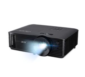 Мултимедиен проектор Acer Projector X1328AF, DLP, WXGA (1280x800), 5000 ANSI Lumens, 20 000:1, 1.1x, 3D ready, VGA, HDMI 1.4x2, USB (Type A), RCA, RS232, Audio in/out, Auto Keystone, Auto Focus, Speaker 3W, 2.8kg, 2Y, Black