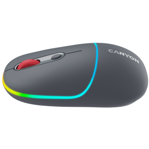 Безжична мишка Canyon OnClick 22 Bluetooth / 2.4GHz 1600DPI Li-Ion (CNS-CMSW22DG)