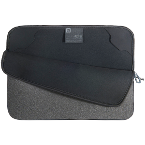 TUCANO MELANGE SLEEVES FOR MacBook Air 15 (2023)/ MacBook Pro 15 (2016-2019)/ Laptop 14/ Laptop 13 Black