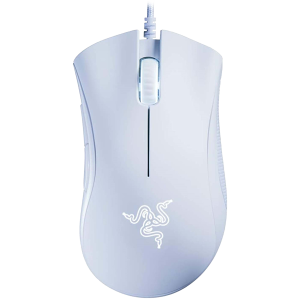 RAZER DeathAdder Essential White Gaming Mouse, 6400 DPI