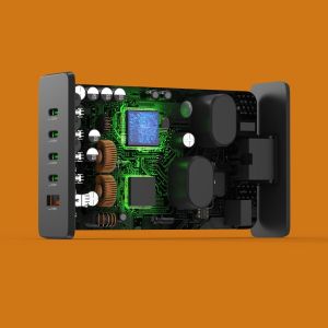 HAMA Зарядна станция 240 W, GaN, Fast Charger, 4 x USB-C, 1 x USB-A, PD