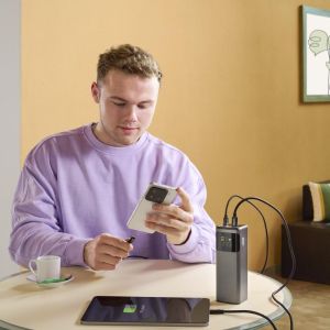 HAMA Външна батерия “High Power”, 65 W, 20000 mAh, 2x USB-C, USB-A, Fast Charging