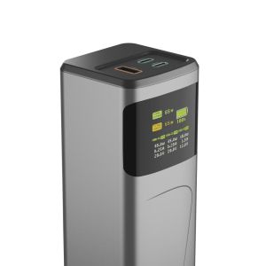 HAMA Външна батерия “High Power”, 65 W, 20000 mAh, 2x USB-C, USB-A, Fast Charging
