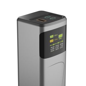 HAMA Външна батерия “High Power”, 65 W, 20000 mAh, 2x USB-C, USB-A, Fast Charging