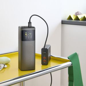 HAMA Външна батерия “High Power”, 150 W, 24000 mAh, 2x USB-C, USB-A, бързо зареждане