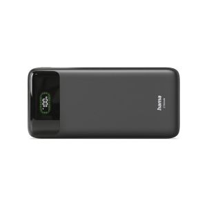 HAMA Външна батерия "PD27-W65", 27000 mAh, Изходи: 2xUSB-C, USB-A, Бързо зареждане