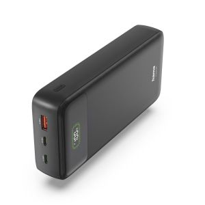HAMA Външна батерия "PD27-W65", 27000 mAh, Изходи: 2xUSB-C, USB-A, Бързо зареждане