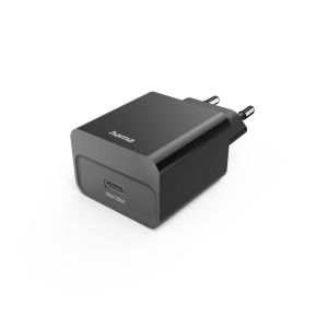HAMA Бързо зарядно, USB-C, PD, 20 W, черно