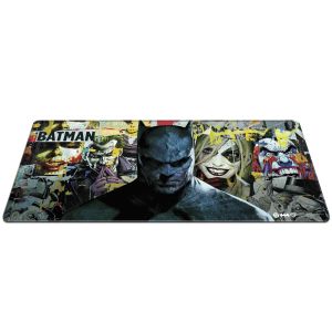 Геймърски пад DC Batman: Torn Collage - Batman and Villains, XL