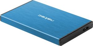 Чекмедже за SSD/HDD 2.5’’, Natec Rhino Go, USB 3.0, син