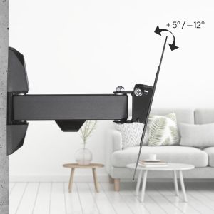 Стенна стойка за TV, Fullmotion, 122см, 48", 220821