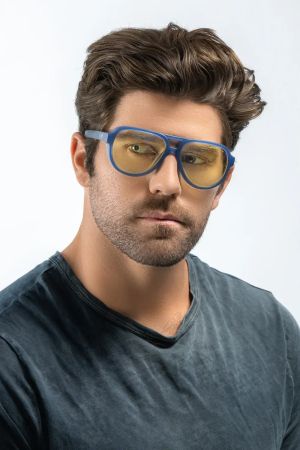 Компютърни очила GUNNAR Alienware Roswell - Conspiracy Blue - Amber